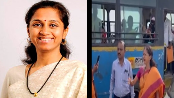सड़क पर अपनी कार से नीचे उतर गई और ...