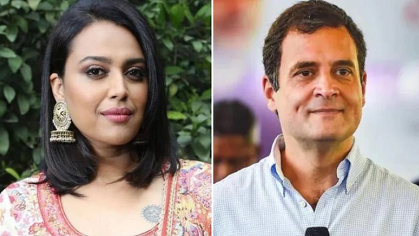 स्वरा भास्कर बोलीं- राहुल गांधी ने 'सनसनीखेज राजनीति' को नहीं चुना