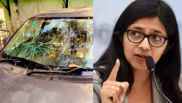 DWC chief swati maliwal house attacked car vandalised delhi DWC chief swati maliwal house attacked car vandalised delhi