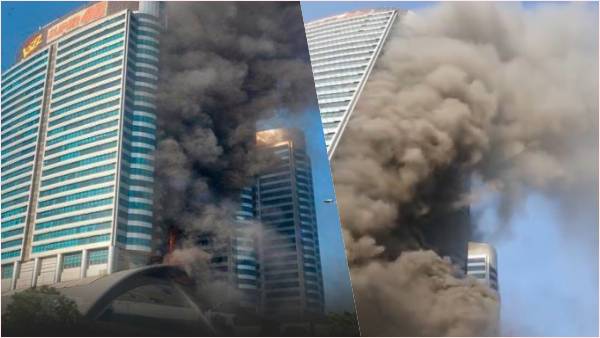 इस्लामाबाद के Centaurus Mall में लगी भीषण आग इस्लामाबाद के Centaurus Mall में लगी भीषण आग