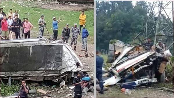 बस में करीब 50 यात्री सवार थे