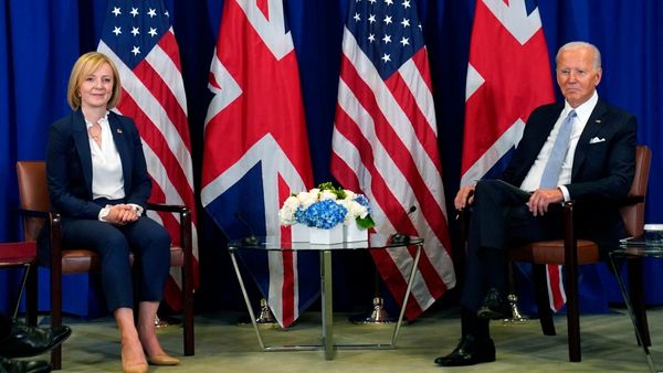 Joe Biden Liz Truss Joe Biden Liz Truss