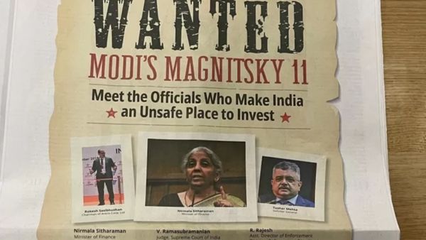 WSJ के विज्ञापन में क्या छपा था?