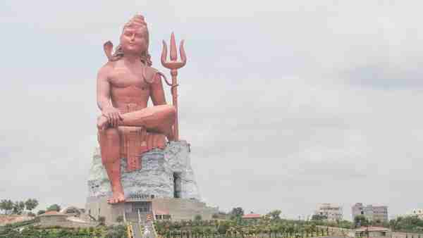 शिव प्रतिमा के निर्माण में लगा 10 साल का समय