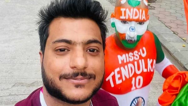 सचिन के फैन सुधीर ने जीता फैंस का दिल 