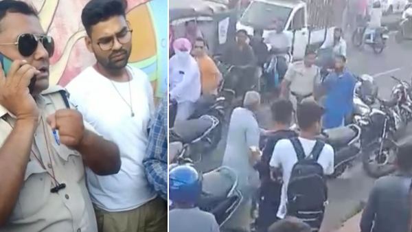 नशे में धुत था कॉन्स्टेबल प्रशांत तिवारी नशे में धुत था कॉन्स्टेबल प्रशांत तिवारी