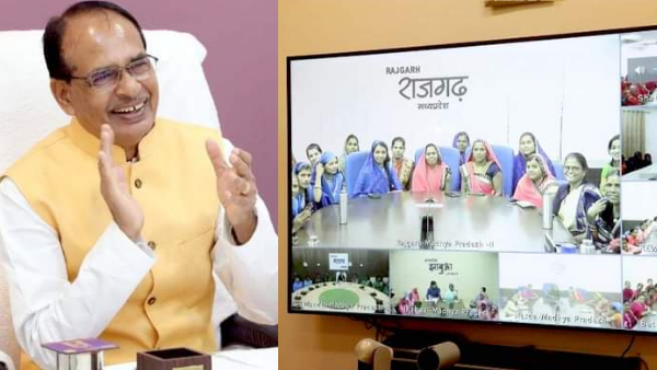 स्व सहायता समूह की महिलाओं से सीएम ने किया संवाद स्व सहायता समूह की महिलाओं से सीएम ने किया संवाद