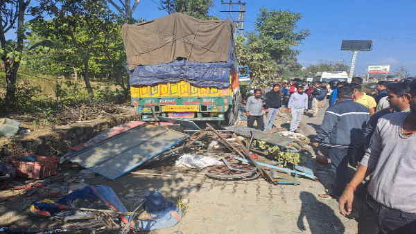 accident chandrabani chowk