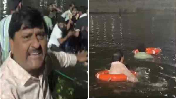 मच्छु नदी में कूदे थे भाजपा प्रत्याशी 