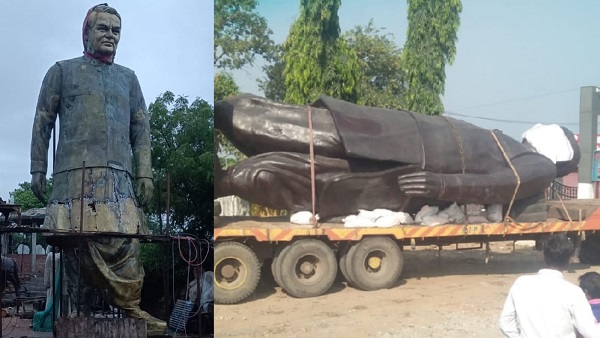 66 लाख रुपए की लागत से तैयार हुई है प्रतिमा