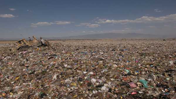 list of worlds huge mountains of garbage?