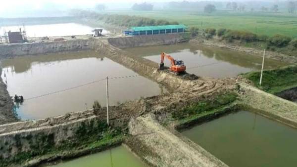 मत्स्य पालन प्रशिक्षण केंद्र का निर्माण