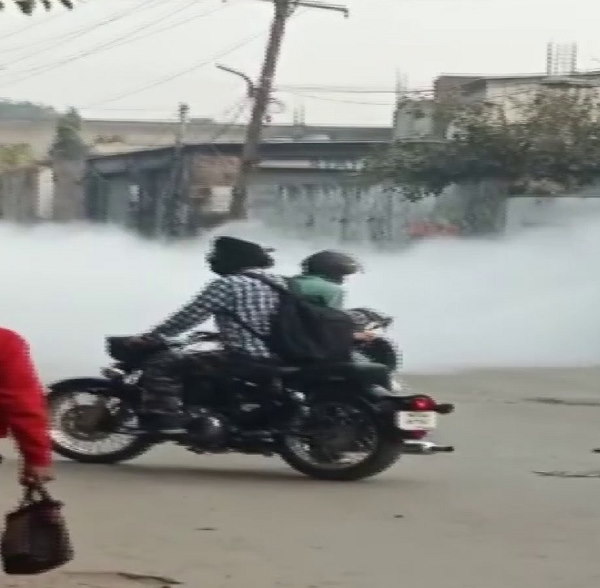 Punjab Ludhiana: Liquid Carbon Dioxide gas leaked in Oxygen manufacturing factory