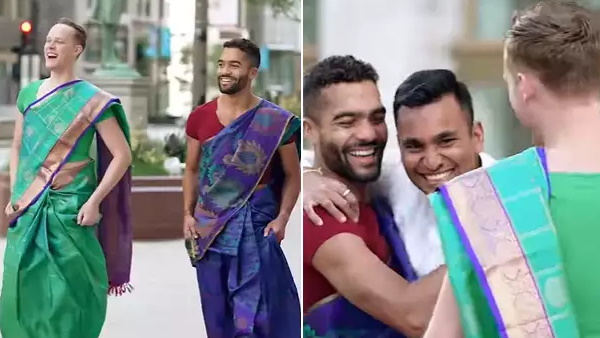 बिंदी और साड़ी में दोस्‍तों को देखकर दूल्‍हें का हुआ ये हाल 