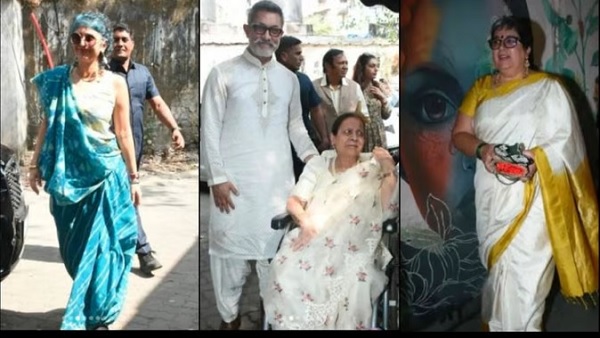 आमिर खान की दोनों पूर्व पत्निनां हुईं शामिल