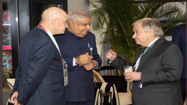 एंटोनियो गुतारेस से मिले उपराष्ट्रपति एंटोनियो गुतारेस से मिले उपराष्ट्रपति