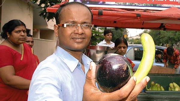 सब्ज़ी बेचने के लिए किया रिसर्च
