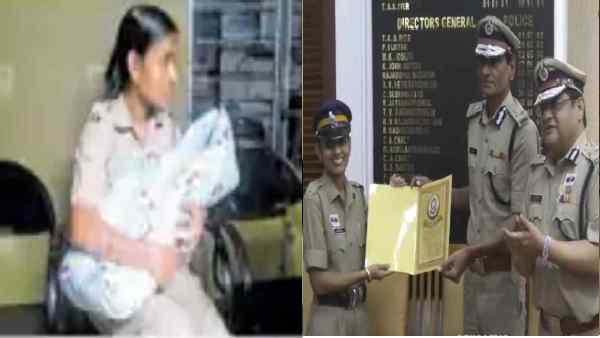 महिला पुलिस अधिकारी ने दूध पिलाकर बचाई नवजात की जान