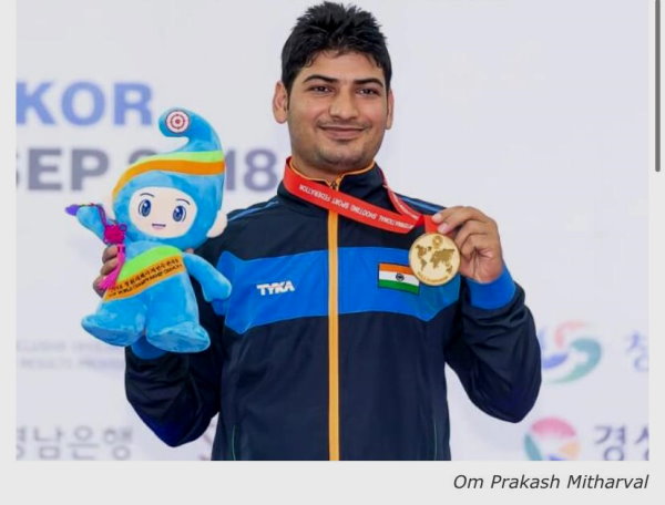 ओमप्रकाश ने लगाई पदकों की झड़ी