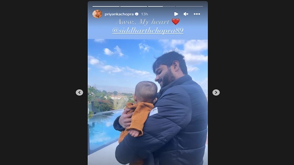 मामा और भांजी मालती मैरी की शेयर की फोटो