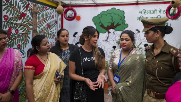 priyanka chopra two day lucknow visit unicef