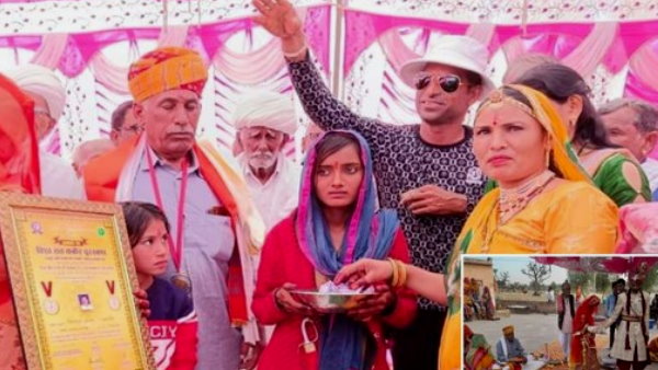 दूल्हे श्रीराम के साथ 80 बाराती आए दूल्हे श्रीराम के साथ 80 बाराती आए