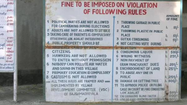 राजकोट के गांव राज समाधियाला में नहीं होता प्रचार राजकोट के गांव राज समाधियाला में नहीं होता प्रचार