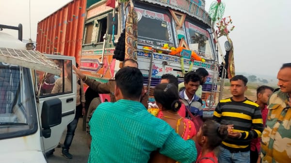 Road Accident in Sidhi Road Accident in Sidhi