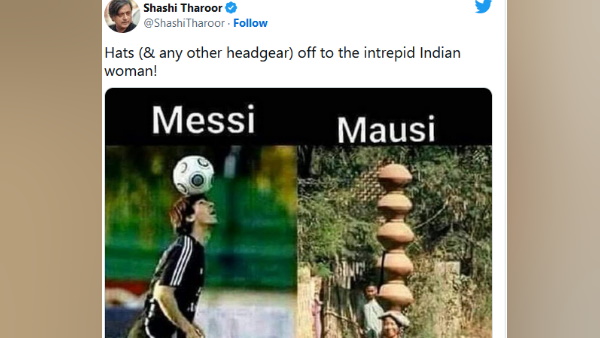 शशि थरूर ने लिखा ये बेहतरीन कैप्‍शन 