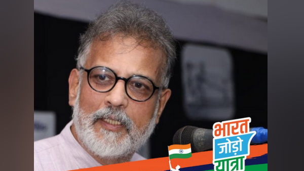 तुषार गांधी का परिवार 