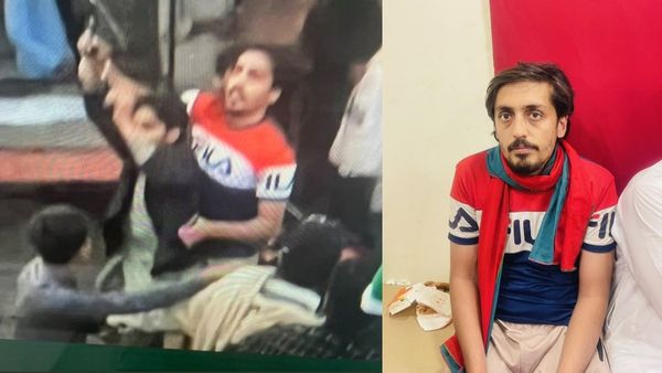 फुटेज में गोलीबारी करता दिखा शख्स