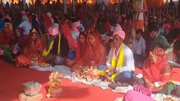 3003 जोड़ो का सामूहिक विवाह संपन्न