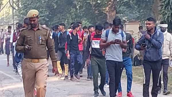 चप्पे-चप्पे पर तैनात की गई है फोर्स