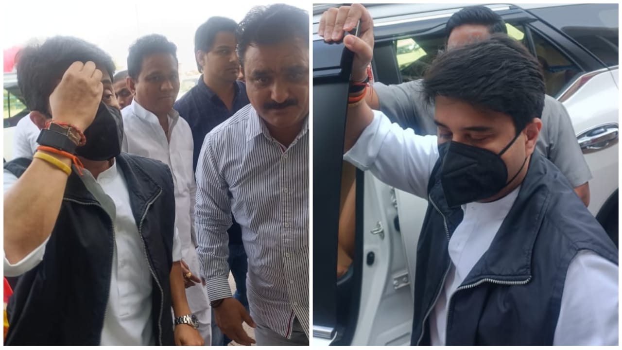 BJP कोर ग्रुप की बैठक से अचानक निकले ज्योतिरादित्य सिंधिया BJP कोर ग्रुप की बैठक से अचानक निकले ज्योतिरादित्य सिंधिया