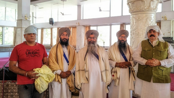  कीर्तनकारियों का किया सम्मान