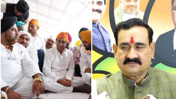 गृह मंत्री नरोत्तम मिश्रा ने भी साधा कमलनाथ पर निशाना