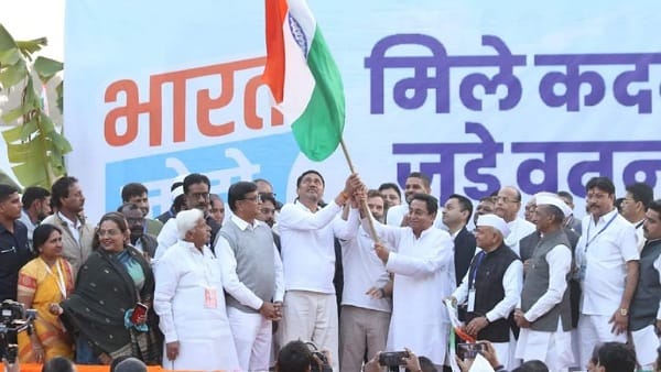 कुछ इस अंदाज में हुआ राहुल गांधी का स्वागत
