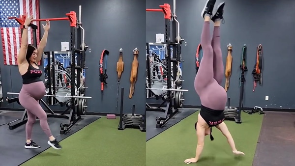 महिला के चेहरे पर नहीं आई कोई शिकन 