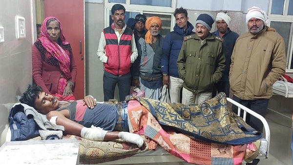 तेंदुए ने किया हमला तेंदुए ने किया हमला