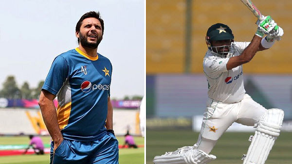 shahid afridi and Babar Azam shahid afridi and Babar Azam