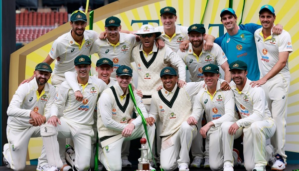 Australia clean sweep series by 2-0 Australia clean sweep series by 2-0