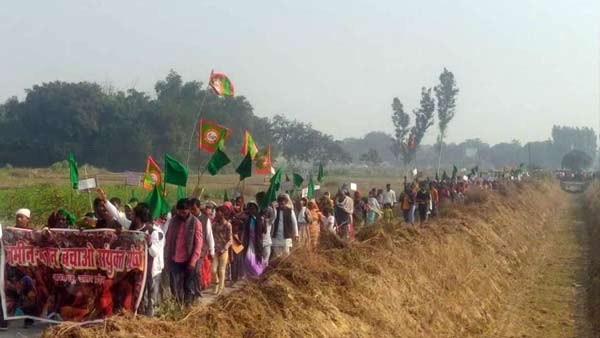 पिछले माह भी निकाली गई थी किसान संघर्ष यात्रा