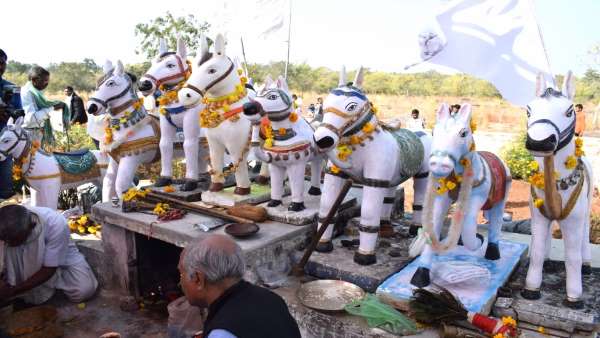 क्षेत्र में संकट आने पर बाबा राजाराव की होती है पूजा