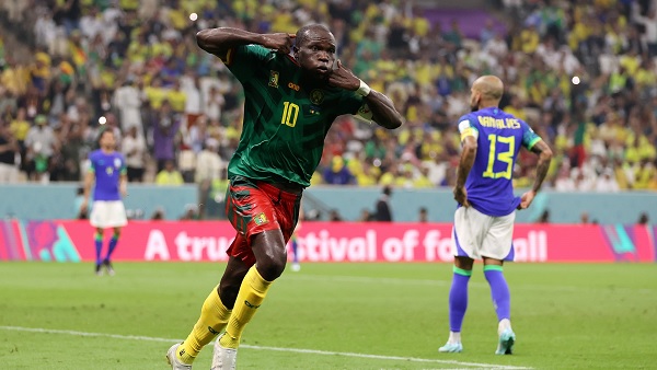 FIFA World Cup: Cameroon makes a historic win on Brazil but out from league stage FIFA World Cup: Cameroon makes a historic win on Brazil but out from league stage