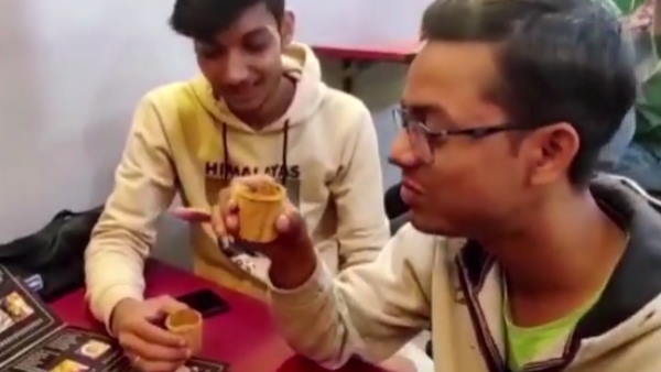 ‘चाय पियो और कप खा जाओ'