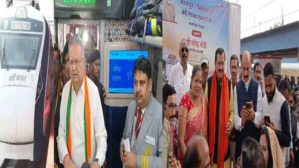 पूर्व मुख्यमंत्री और सांंसदों ने किया स्वागत