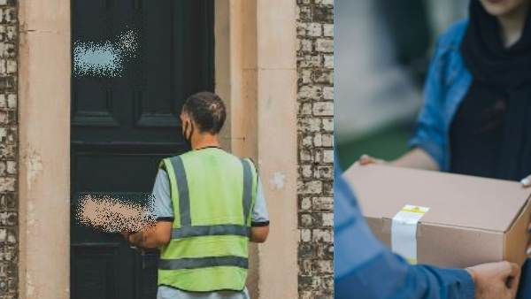 डिलीवरी पर्सन ने छेड़छाड़ की डिलीवरी पर्सन ने छेड़छाड़ की