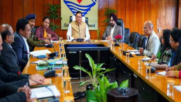 cm pushkar singh dhami government high level meeting alert covid instructions campaign booster dose cm pushkar singh dhami government high level meeting alert covid instructions campaign booster dose