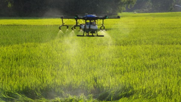 खेती में ड्रोन के इस्तेमाल को बढ़ावा