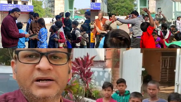 डॉक्टर बने सांता क्लॉज, गरीब बच्चों को बांटे पैसे-उपहार डॉक्टर बने सांता क्लॉज, गरीब बच्चों को बांटे पैसे-उपहार